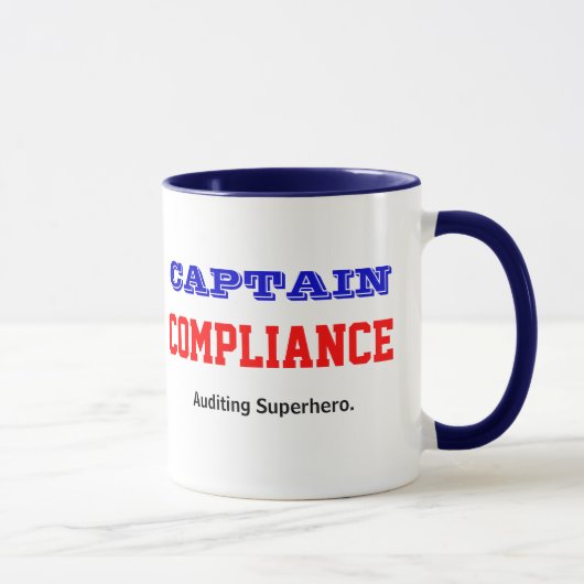 Einhaltung der Bestimmungen durch Captain | Audito Tasse (Rechts)