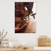 Einhaltung Poster (Küche)