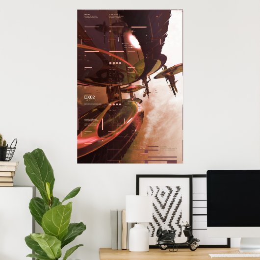 Einhaltung Poster (Heimbüro)