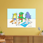 Einheimische 24x36 Canvas Print Leinwanddruck (Insitu (Wohnzimmer))