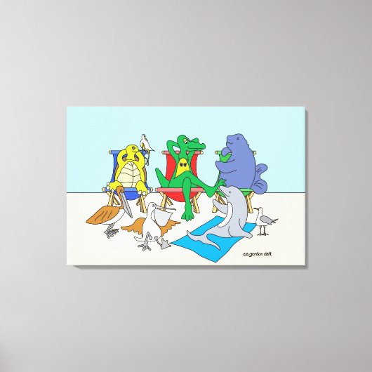 Einheimische 24x36 Canvas Print Leinwanddruck (Vorderseite)