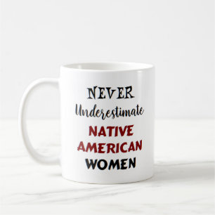 einheimische Amerikanerinnen Kaffeetasse
