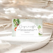 Einheimische Babygemüseschneidkarte Begleitkarte