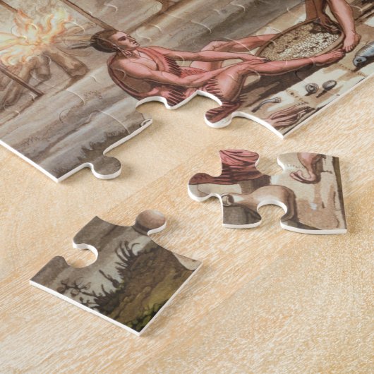 Einheimische Eingeborene von Floridavorbereiten Puzzle (Seite)