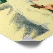 Einheimische Eskimo Girls in AlaskaState Poster (Ecke)