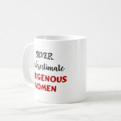 einheimische Frauen Kaffeetasse (Vorderseite Links)