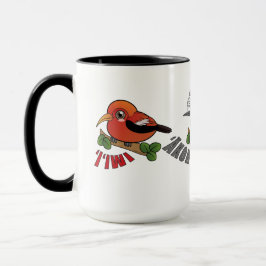 Einheimische Hawaiianische Waldvögel Tasse
