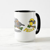 Einheimische Hawaiianische Waldvögel Tasse (VorderseiteRechts)