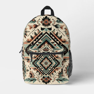Einheimische Inspiration Bedruckter Rucksack