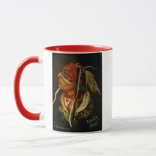 Einheimische "Kaw" Tasse (Links)