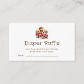 Einheimische Kinderwagen-Raffelkarten Begleitkarte (Vorderseite)