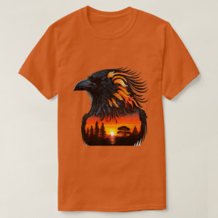 Einheimische Krähe 02 T-Shirt