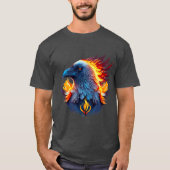 Einheimische Krähe 06 T-Shirt (Vorderseite)