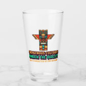 Einheimische Kulturen bereichern die Qualität Glas (Vorderseite)