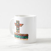 Einheimische Kulturen Kaffeetasse (Vorderseite Links)