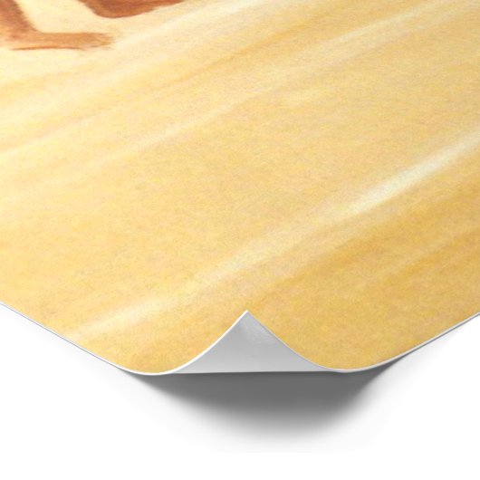 Einheimische Poster (Ecke)