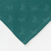 Einheimische Schwalbenschwanz-Flanelldecke Fleecedecke (Ecke)
