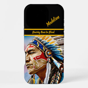 Einheimische wilde Flair iPhone 16 Pro Max Hülle