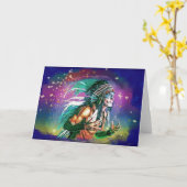 Einheimischer amerikanischer Jeder Anlass - geklap Karte (Gelbe Blume)