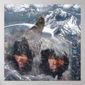 Einheimischer Geist in Alaska Poster (Vorne)