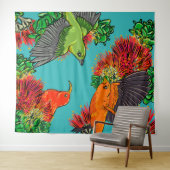 einheimischer Hawaii Wandteppich (Beispiel (Horizontal))