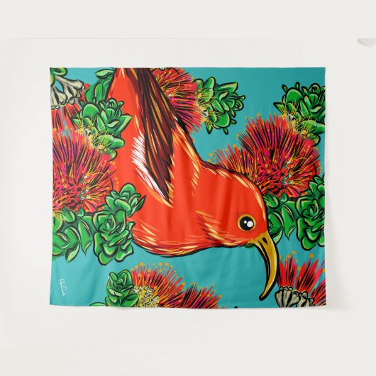 einheimischer Hawaii Wandteppich (Vorderseite (Horizontal))