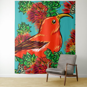 einheimischer Hawaii Wandteppich