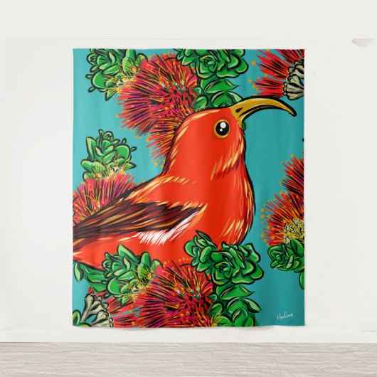 einheimischer Hawaii Wandteppich (Vorderseite)