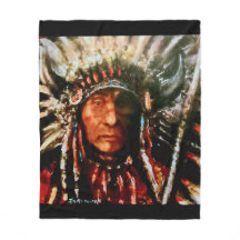 Einheimischer "Sioux-Häuptling"