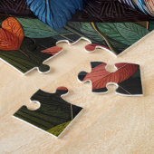 Einheimischer Wolf Puzzle (Seite)