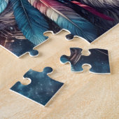 Einheimischer Wolf Puzzle (Seite)