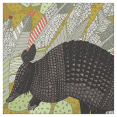 einheimisches Rüstungsgold Stoff (Nahaufnahme)