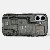 EINHEIT-77 #036: Neuronales Gateway ABCFE93 Case-Mate iPhone Hülle (Rückseite (Horizontal))