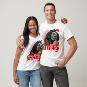 Einheit Afrikas. T-Shirt (Unisex)