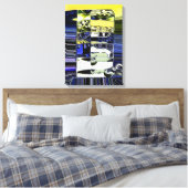 Einheit der Lebensart Leinwanddruck (Insitu (Schlafzimmer))