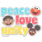Einheit der Liebe Aufkleber (Vorderseite)