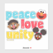 Einheit der Liebe Aufkleber (Blatt)