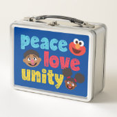 Einheit der Liebe Metall Brotdose (Vorderseite)