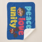 Einheit der Liebe Sherpadecke (Vorderseite)