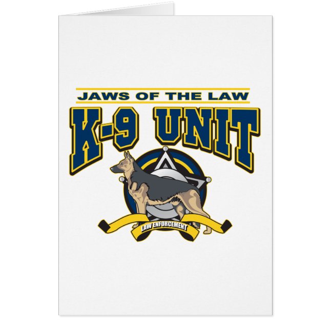 Einheit der Polizei-K-9 (Vorne)