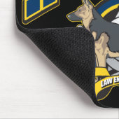 Einheit der Polizei-K-9 Mousepad (Ecke)