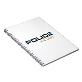 Einheit der Polizei-K-9 Notizblock (Rechte Seite)