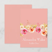 Einheit der Rose Einladung (Vorne/Hinten)