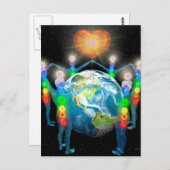 Einheit des Lichts Postkarte (Vorne/Hinten)