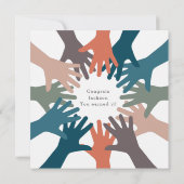 Einheit, Dienst, Erholung Karte (Rückseite)