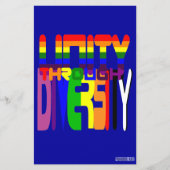 Einheit durch Diversity Flyer (Vorne)