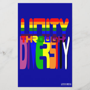 Einheit durch Diversity Flyer