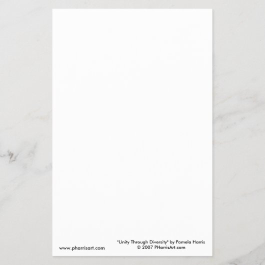 Einheit durch Diversity Flyer (Hinten)