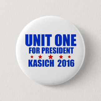 Einheit eine für Präsidenten Kasich 2016 Button
