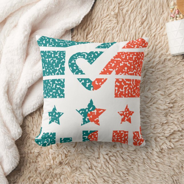 Einheit in Aktion - Eine moderne Hommage Kissen (Decke)